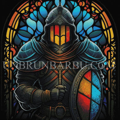 Gardien d’Eclat Eternel. (80cm x 80cm). - UnBrunBarbu