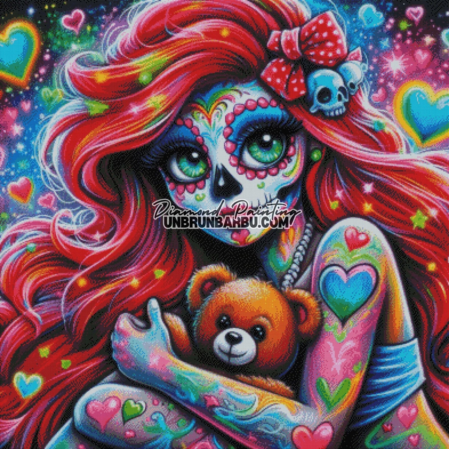 Les liens éternels de l’imagination (100cm x 100cm) - UnBrunBarbu