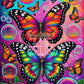 Les Murmures de Couleurs. (60cm x 85cm). - UnBrunBarbu