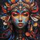 L’Indienne Majestueuse. (60cm × 90cm). - UnBrunBarbu