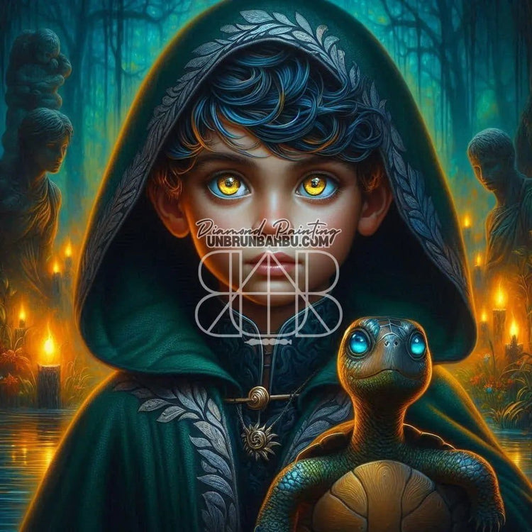 L’Invocation du Gardien. (120cm x 120cm).