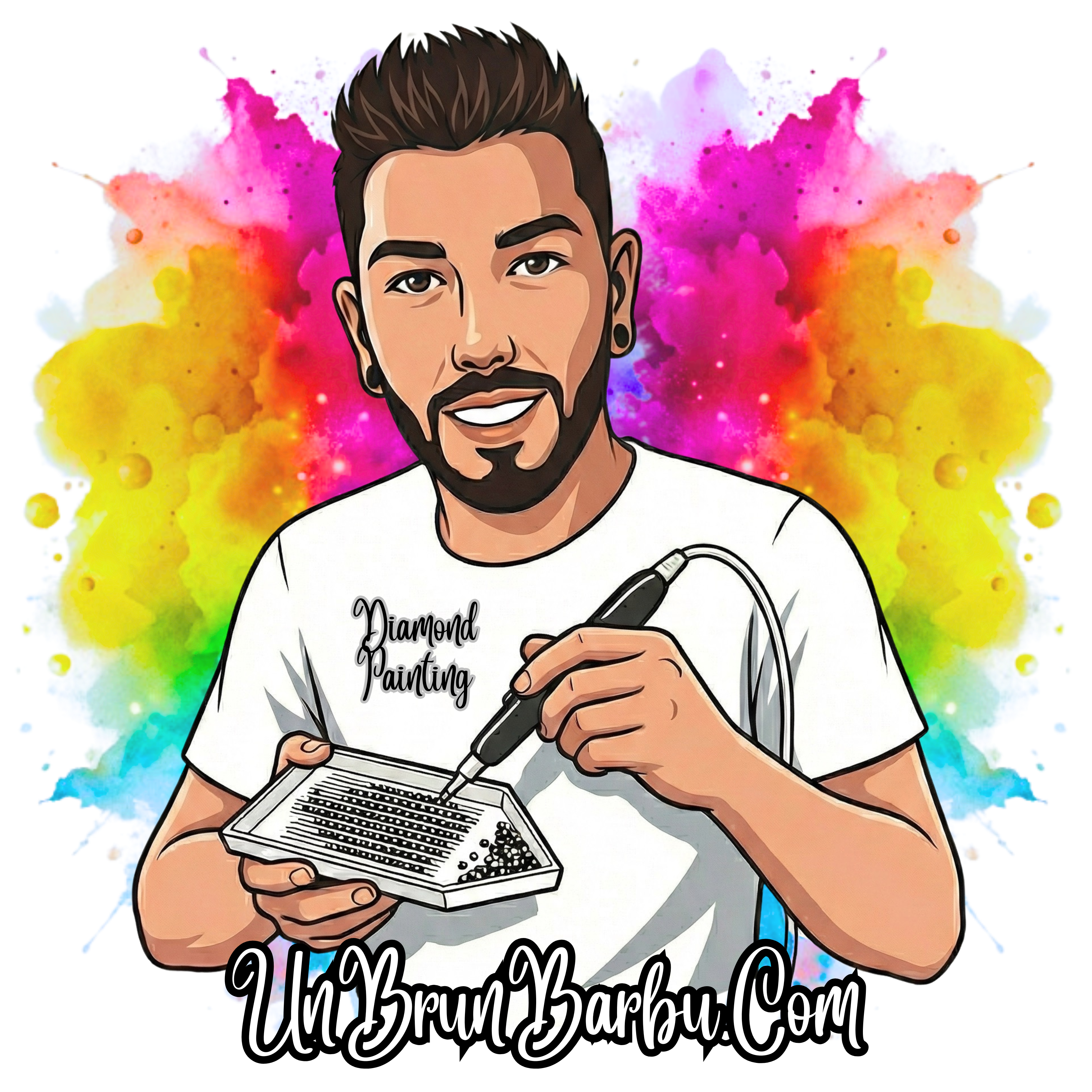 UnBrunBarbu - Les indispensables du Diamond Painting