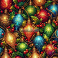 Lumières Magiques de Noël (90cm x 90cm) - UnBrunBarbu