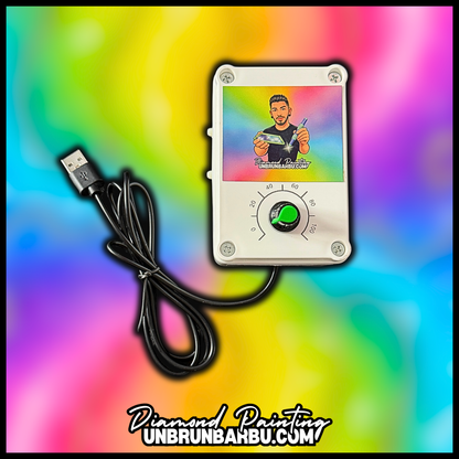 Boîtier contrôleur USB machine à air pour diamond painting réglable