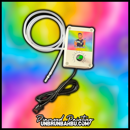 Machine à air comprimé pour diamond painting avec tuyau souple USB