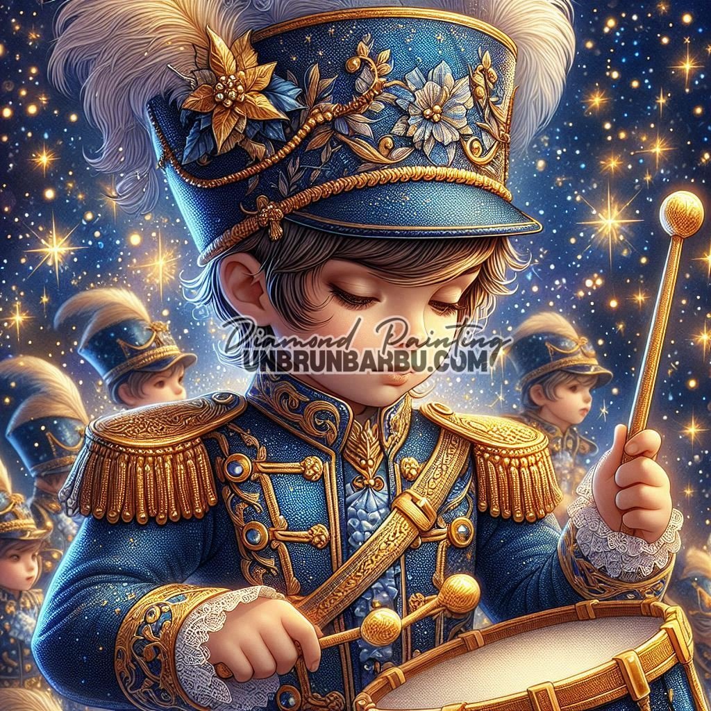 Parade Enchantée (100cm x 100cm) - UnBrunBarbu