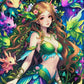 Diamond Painting - Gardienne des Esprits Colorés (80cm x 120cm)