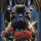 Diamond Painting - Bouledogue Français L'Offrande Florale (70cm x 105cm)