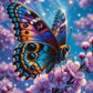 Diamond Painting - Papillon Bijou Céleste des Cerisiers (60cm x 90cm)