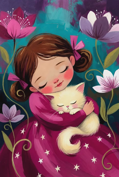 Diamond Painting - Ronron qui Guérit (60cm x 90cm)