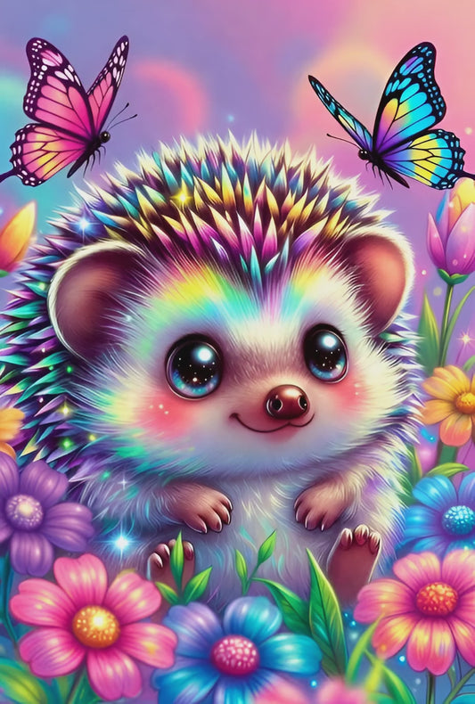 Diamond Painting - Hérisson Barnabé (60cm x 90cm)