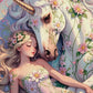 Diamond Painting - Sommeil de la Licorne (70cm x 105cm)