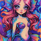 Diamond Painting - Sirène Écailles de Magie (70cm x 105cm)