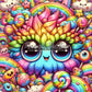 Protecteur des Bonbons Rainbow (80cm x 80cm) - UnBrunBarbu