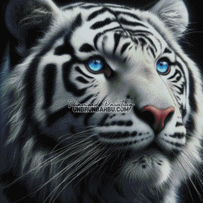 Shiro, l’Âme de la Jungle (80cm x 80cm) - UnBrunBarbu