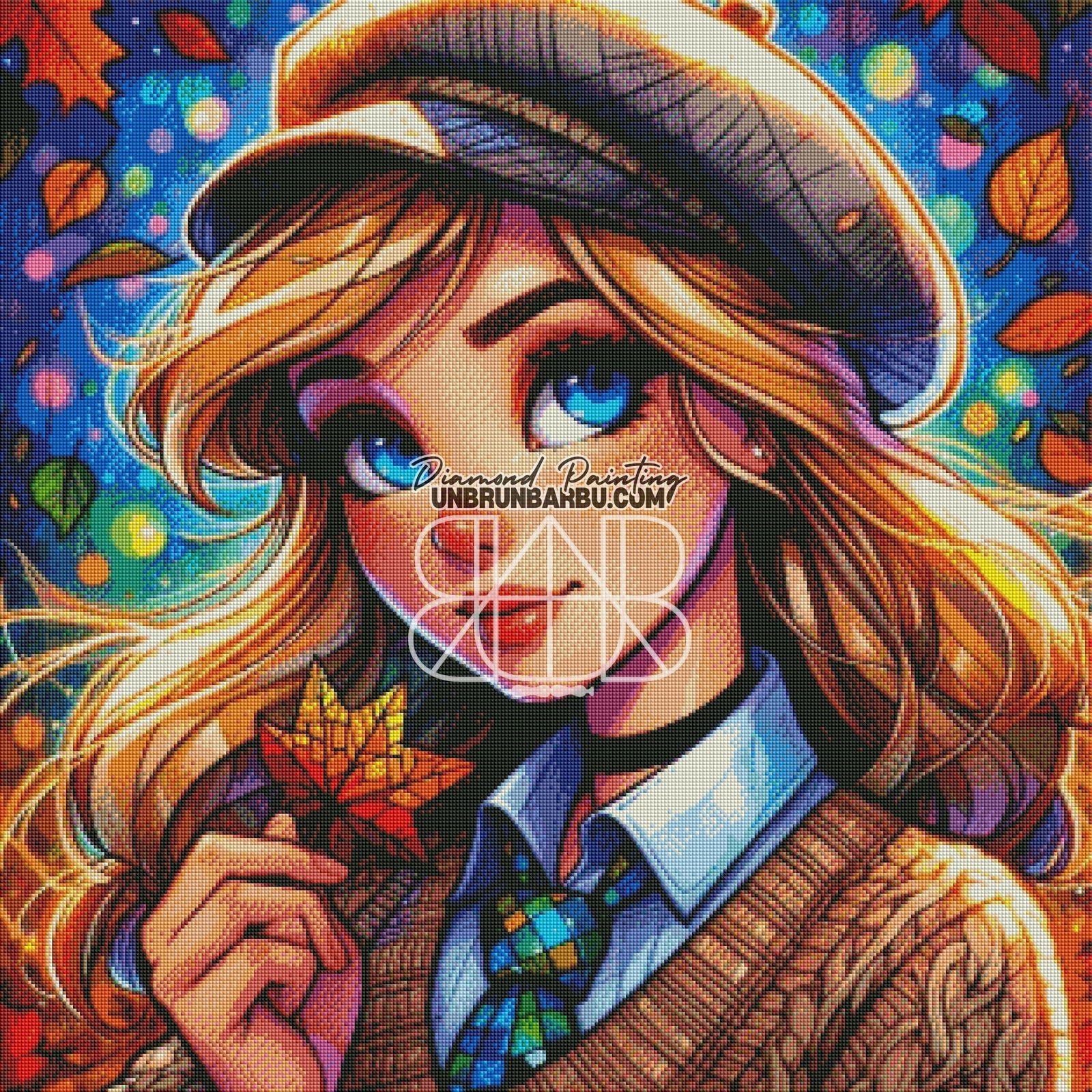Souffle d'Octobre (80cm x 80cm) - UnBrunBarbu