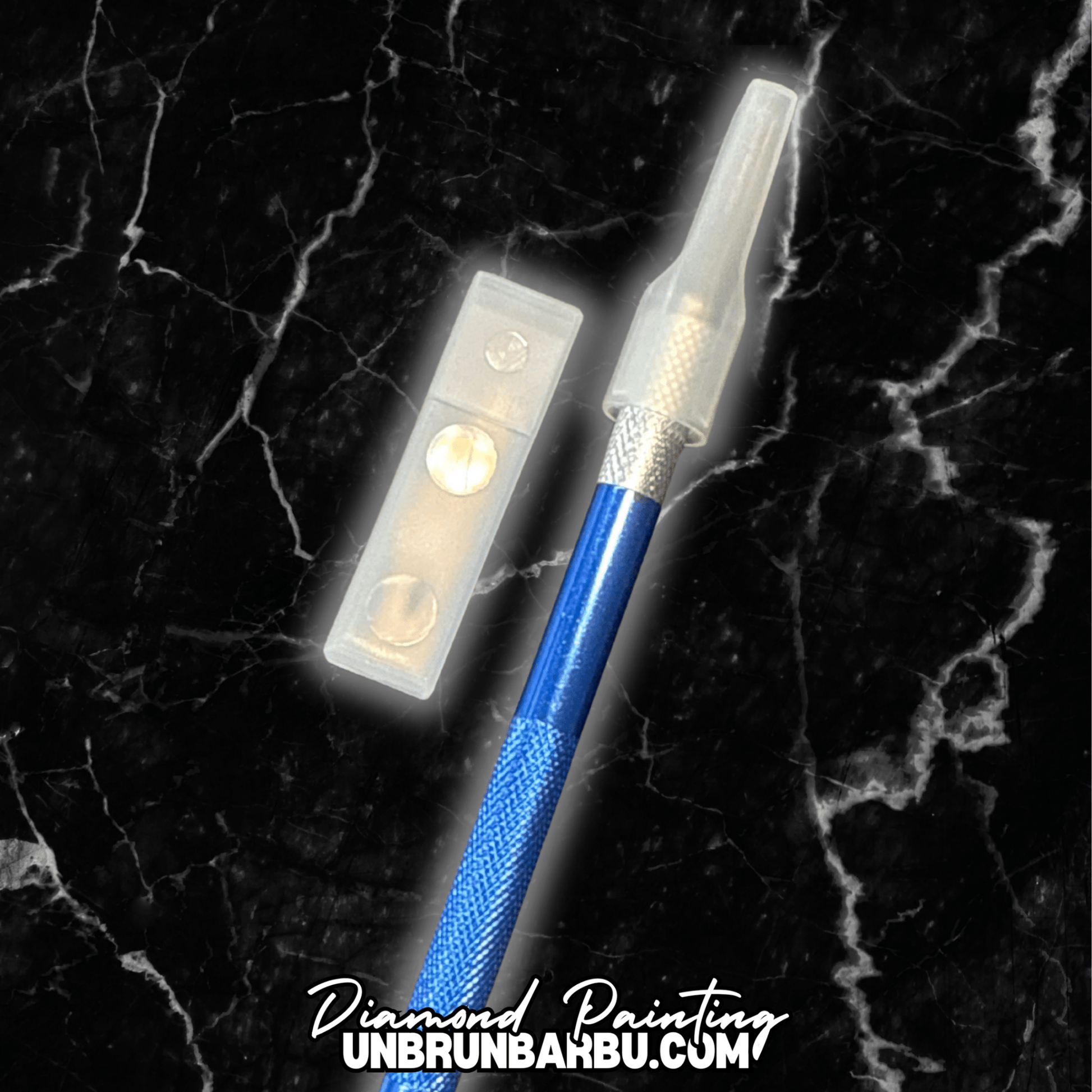 Stylo ‘Lame’ + 5 Lames de Précision pour Diamant Painting – Couleurs Aléatoires. - UnBrunBarbu