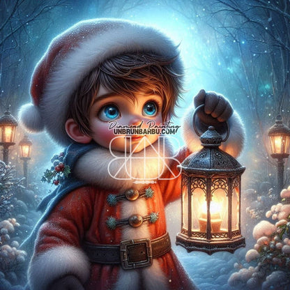 Veilleur de Neige (120cm x 120cm) - UnBrunBarbu