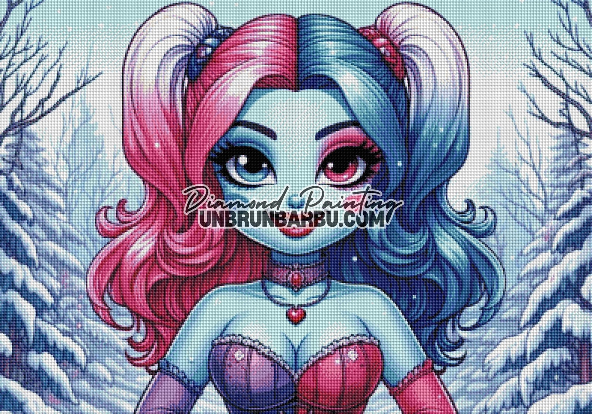 Winter Enchantress (100cm x 70cm) - UnBrunBarbu