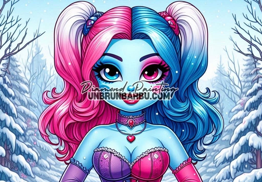 Winter Enchantress (100cm x 70cm) - UnBrunBarbu