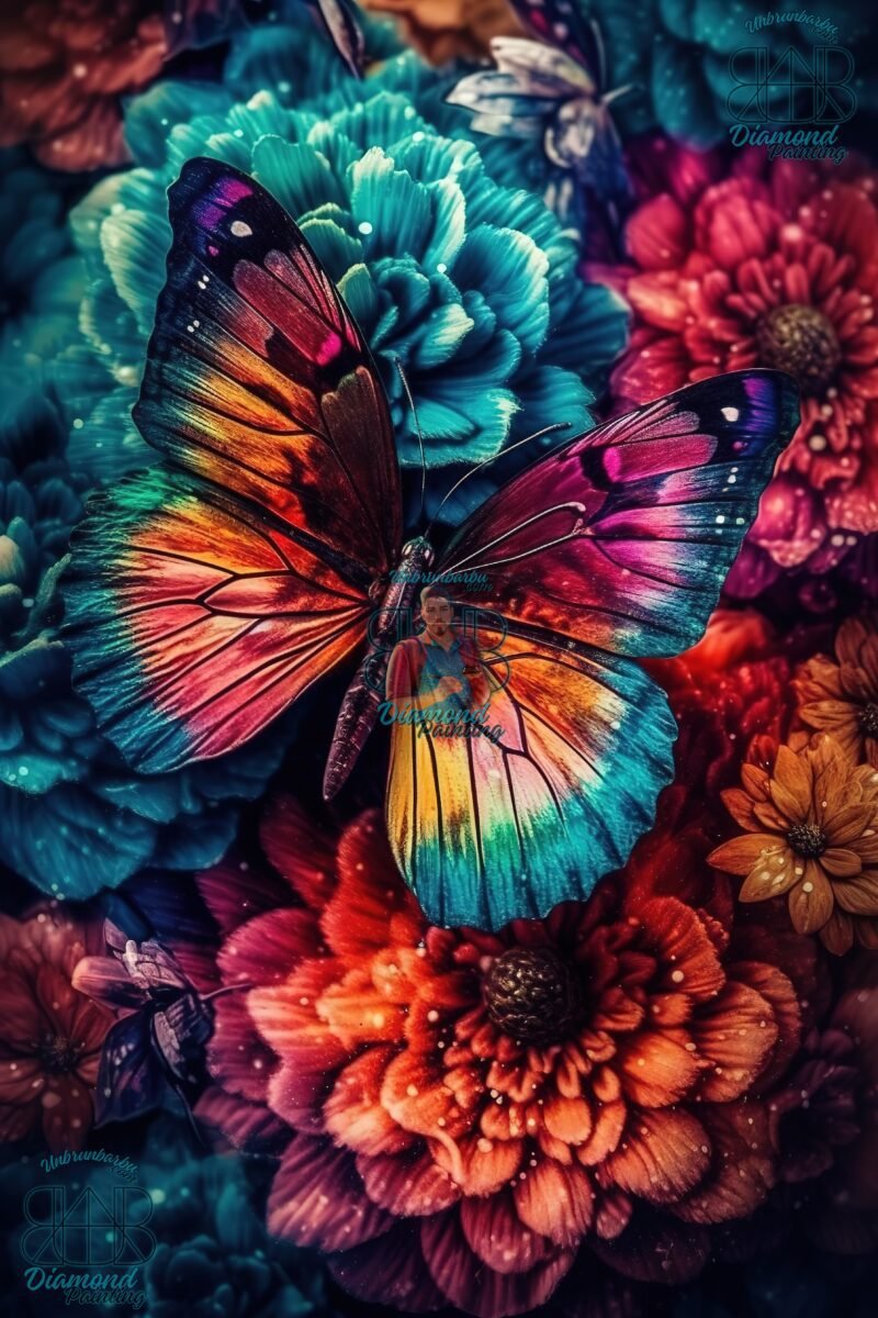 Papillon Déployant sa Beauté Naturelle.